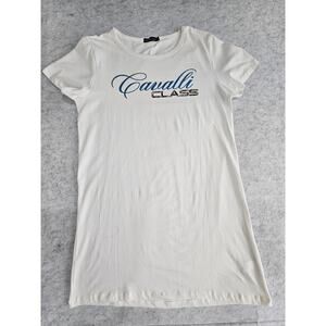 Cavalli Class T Shirt, Long, White, Security Hologram Authenticity, Mens  Sz XL